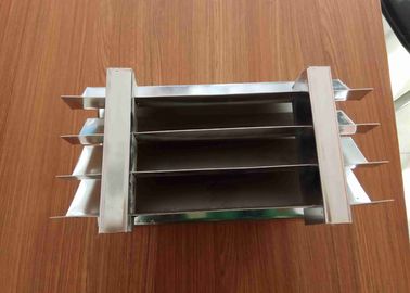 230mm ความสูง Vane Pack Mist Eliminator 3 Channel Corrugated Plate