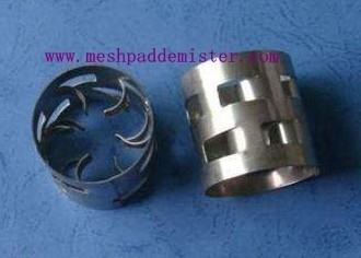 ตัวอย่างฟรี 1.5&quot; Metal Pall Ring Ss304 Dn 38mm